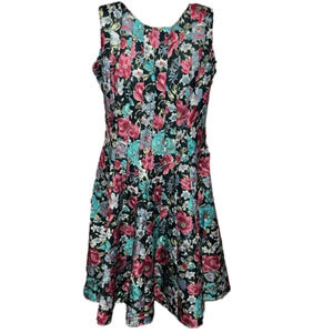 Vintage Koret Floral Fitted Dress 14